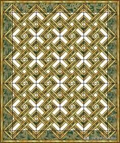 拼布圖紙 22個(gè)風(fēng)車格子拼布?jí)K,制作墊子 抱枕 被子等都可以